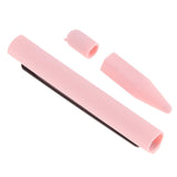 Max Soft Silicone Holder Grip Pouch Magnetic Sleeve for Apple Pencil Pink