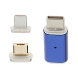 Maxbell Type C Port Magnetic Adapter Charger For iPhone IOS Android Type C Blue