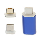 Maxbell Type C Port Magnetic Adapter Charger For iPhone IOS Android Type C Blue