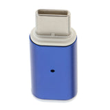 Maxbell Type C Port Magnetic Adapter Charger For iPhone IOS Android Type C Blue