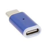 Maxbell Type C Port Magnetic Adapter Charger For iPhone IOS Android Type C Blue
