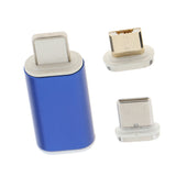Maxbell Type C Port Magnetic Adapter Charger For iPhone IOS Android Type C Blue