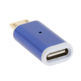 Maxbell Type C Port Magnetic Adapter Charger For iPhone IOS Android Type C Blue