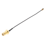 Max Antenna WiFi Pigtail Cable IPX to SMA Coaxial  Black 20cm