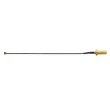 Max Antenna WiFi Pigtail Cable IPX to SMA Coaxial  Black 20cm