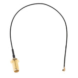 Max Antenna WiFi Pigtail Cable IPX to SMA Coaxial  Black 30cm