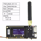 Maxbell TTGO LoRa32 V2.1 433MHz ESP32 OLED 0.96 Inch Bluetooth WIFI Wireless Module