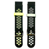 Maxbell 20mm Universal Replacement two-colorSilicone Watch Wrist Sport Band Strap