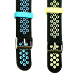 Maxbell 20mm Universal Two-Color Two Quick Release Switch Ear Silicone Strap