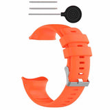 Max 22mm Soft Silicone Replacement Wristband / Strap for Watch Orange