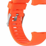 Max 22mm Soft Silicone Replacement Wristband / Strap for Watch Orange