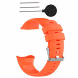 Max 22mm Soft Silicone Replacement Wristband / Strap for Watch Orange