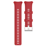 Max 22mm Soft Silicone Replacement Wristband / Strap for Watch Red
