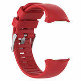 Max 22mm Soft Silicone Replacement Wristband / Strap for Watch Red
