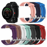 Max Soft Silicone Watch Strap/Band with Quick Release Pins 22mm for Polar green