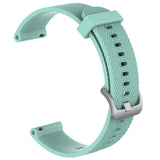 Max Soft Silicone Watch Strap/Band with Quick Release Pins 22mm for Polar green
