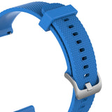 Max Soft Silicone Watch Band with Quick Release Pins 22mm for Polar Sky Blue