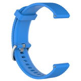 Max Soft Silicone Watch Band with Quick Release Pins 22mm for Polar Sky Blue