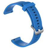 Max Soft Silicone Watch Band with Quick Release Pins 22mm for Polar Sky Blue