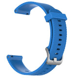 Max Soft Silicone Watch Band with Quick Release Pins 22mm for Polar Sky Blue