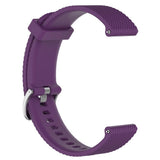 Max Soft Silicone Watch Strap/Band with Quick Release Pins 22mm for Polar purple