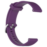 Max Soft Silicone Watch Strap/Band with Quick Release Pins 22mm for Polar purple