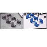 Maxbell 3 Pairs Earphone Earbuds Tips Caps Compatible with JBL T280BT Headsets Gray