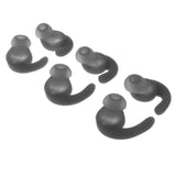 Maxbell 3 Pairs Earphone Earbuds Tips Caps Compatible with JBL T280BT Headsets Gray