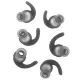Maxbell 3 Pairs Earphone Earbuds Tips Caps Compatible with JBL T280BT Headsets Gray