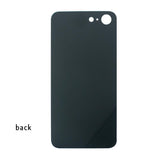 Maxbell Rear Battery Glass Cover Housing Back Cover Replacement for IPhone 8 black