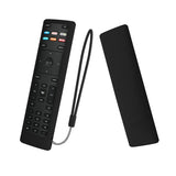 Maxbell Smart TV Remote Shockproof Silicone Cover Case with Remote Loop  Black