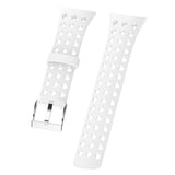 Maxbell Silicone Replacement Sport Watchband for Suunto M1 M2 M4 M5 White + White