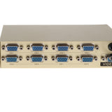 Maxbell 1-In-8-Out VGA Monitor Sharing Splitter Adapter For LCD PC TV Monitor