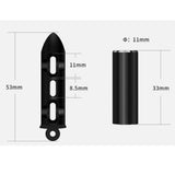 Maxbell USB Head Magnetic Charger Cable Converter Charging Adapter Storage Box black