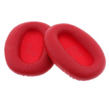 Maxbell Headphone Foam Earmuffs Sponge Cups Cushion Cover for Edifier W820BT Red