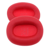 Maxbell Headphone Foam Earmuffs Sponge Cups Cushion Cover for Edifier W820BT Red