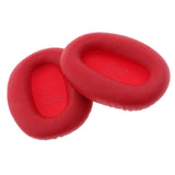 Maxbell Headphone Foam Earmuffs Sponge Cups Cushion Cover for Edifier W820BT Red