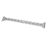 Maxbell Stainless Steel Wrist Watch Strap For Apple iWatch 2/3/4  Moonlight silver