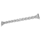 Maxbell Stainless Steel Wrist Watch Strap For Apple iWatch 2/3/4  Moonlight silver