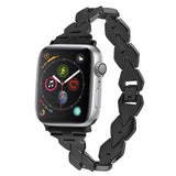 Maxbell Stainless Steel Wrist Watch Strap For Apple iWatch 2/3/4  Black
