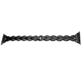 Maxbell Stainless Steel Wrist Watch Strap For Apple iWatch 2/3/4  Black