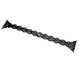 Maxbell Stainless Steel Wrist Watch Strap For Apple iWatch 2/3/4  Black