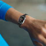 Maxbell Stainless Steel Wrist Watch Strap For Apple iWatch 2/3/4  Black