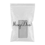 Maxbell Creative Flip PU Leather Plated Mirror Phone Case Stand for iPhone XR silver