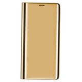Maxbell Creative Flip Holster Plated Mirror Case Stand for iPhone XS Max gold