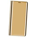 Maxbell Creative Flip Holster Plated Mirror Case Stand for iPhone XS Max gold