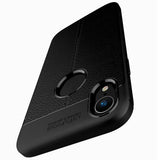 Maxbell Shockproof Silicone Bumper Phone Case Soft Cover For iPhone XR Black