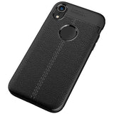 Maxbell Shockproof Silicone Bumper Phone Case Soft Cover For iPhone XR Black