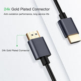 Maxbell HDMI V2.0 3D 1080P Ethernet 4K 60Hz HDTV LCD LED PS4 HD Connector Cable 1.5m