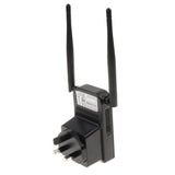 Maxbell 300Mbps WIFI Signal Amplifier Wireless Network Router Dual antenna, UK